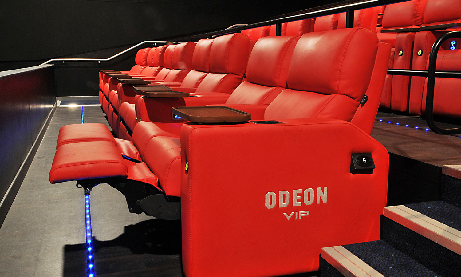 Odeon Telford Red Twin in Telford, UK, Custom Movie Theater Seat