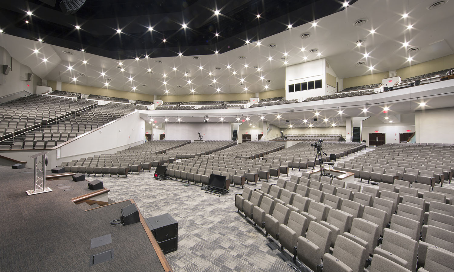 church stadium seating