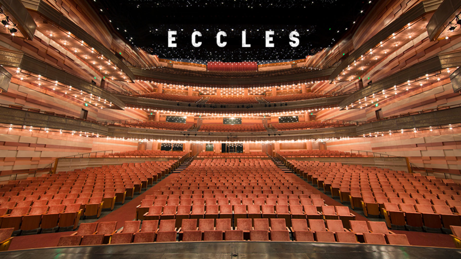 Eccles theater seating chart